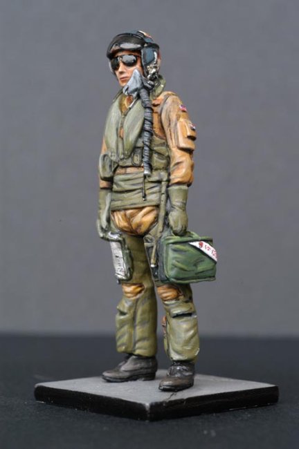 miniature pilot figures