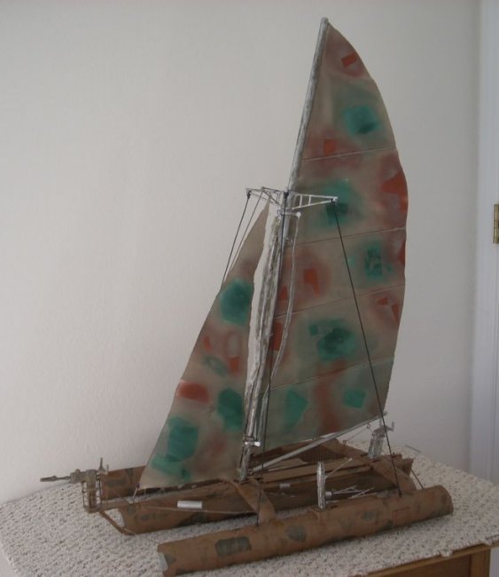 waterworld trimaran toy