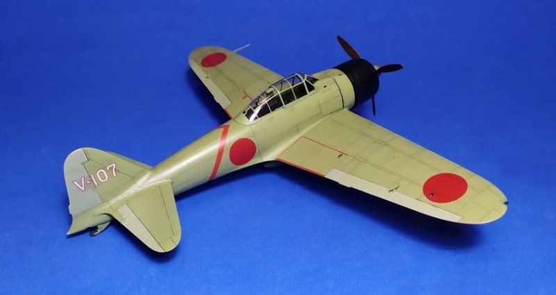 1/48 Hasegawa Mitsubishi A6M2b Zero by Tony Feredo