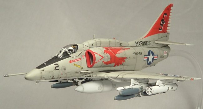 1/48 Hasegawa A-4E Skyhawk By Charles "BlackCat" Sickels