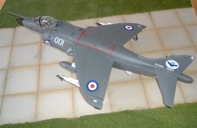 1/24 Airfix BAe Sea Harrier FRS-1 by Karl W Branson