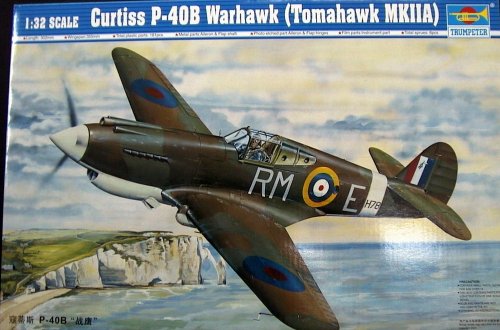 1/32 Trumpeter P-40B review by Emad Tabsh