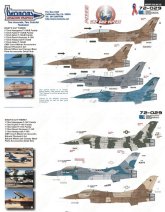 1/72 F-16 Fighting Falcon decals Product Articles Archives Page 1